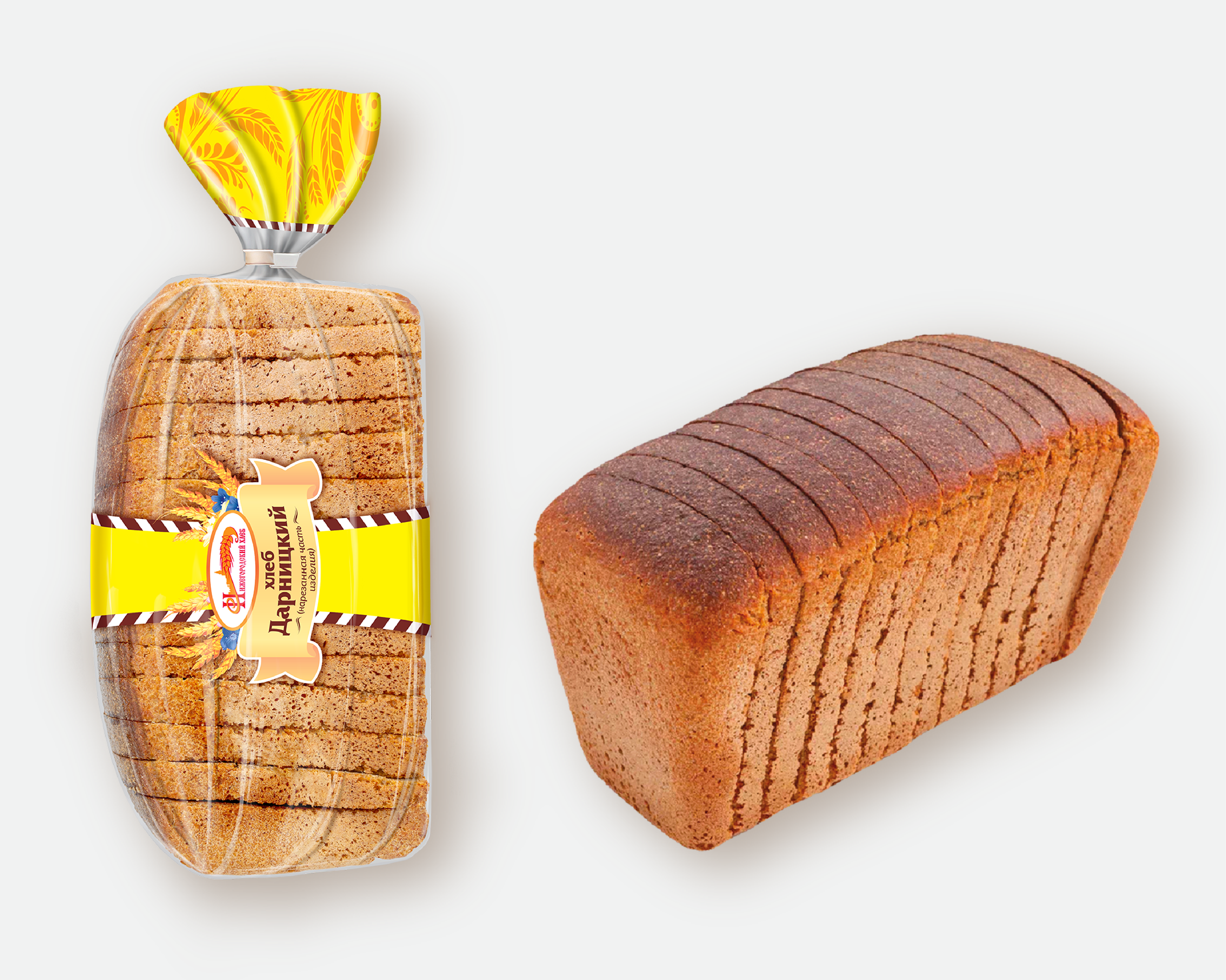 Хлеб дарницкий формовой (нарезанный)